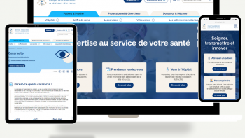 Visuel site internet Hôpital Fondation Rothschild