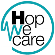 Logo Hop we care