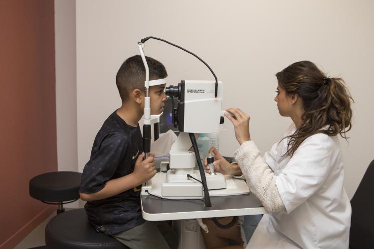 Consultation ophtalmologique pédiatrique