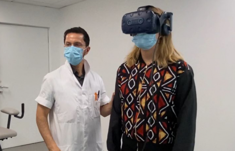 Test casque réalité virtuelle en ORL