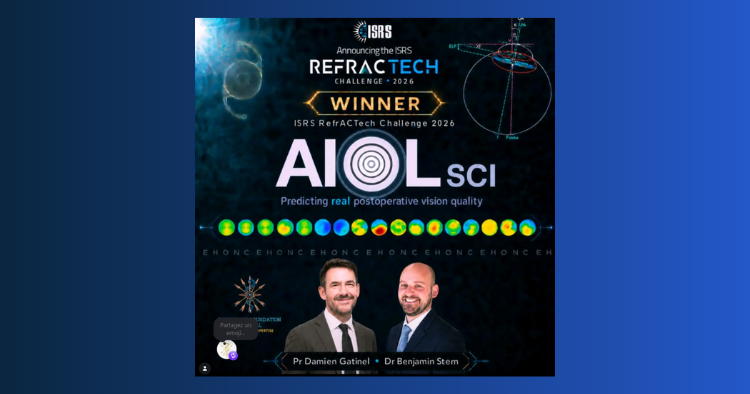 Photo des lauréats ISRS RefrACTech Challenge 2026